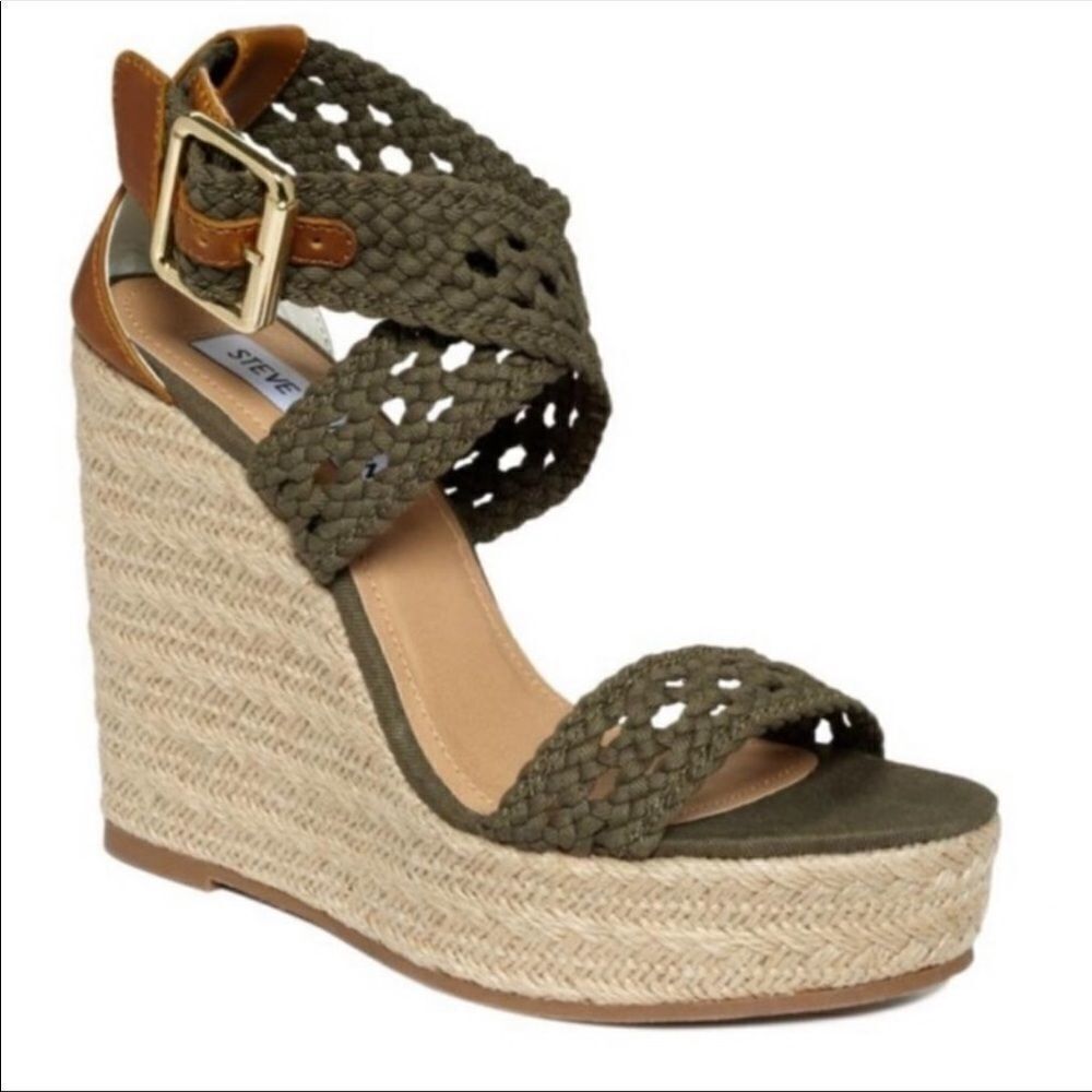 Steve Madden Magestee Crochet Criss Cross Size 10